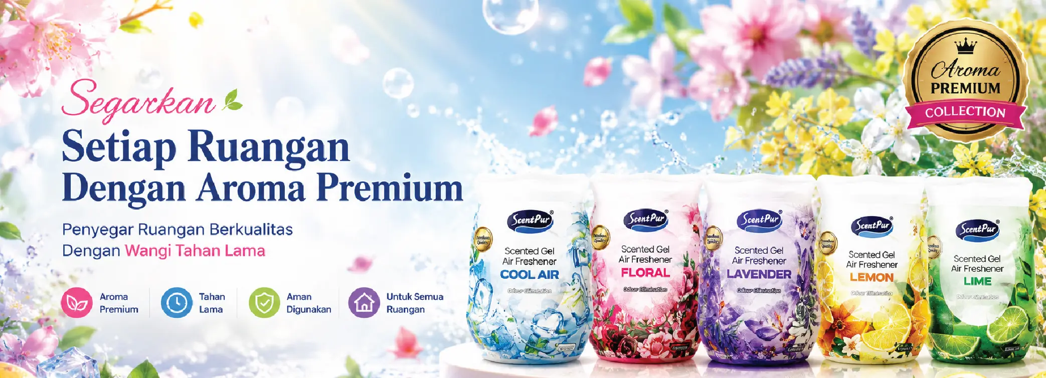 Segarkan Setiap Ruangan dengan Aroma Premium